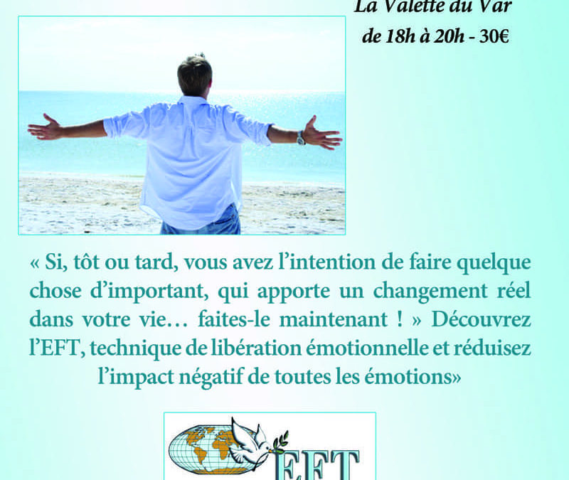 Atelier EFT le 22 avril 2016